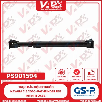 GSP trục dẫn động trước Navara 2.5 2010- PATHFINDER R51 INFINITI QX56