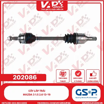GSP Cây láp trái mazda 3 1.5 2.0 13-19