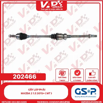GSP Cây láp phải Mazda 2 1.5 2015+ ( MT )