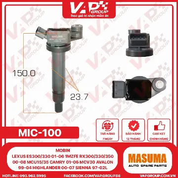 Mobin Lexus Es300/330 01-06 1Mzfe Rx300/330/350 00-08 Mcu15/35 Camry 01-06 Mcv30 Avalon 99-04 Highlander 00-07 Sienna 97-02L