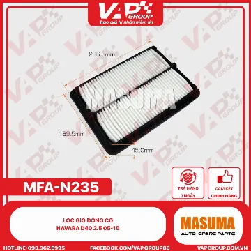 Lọc Gió Động Cơ Navara D40 2.5 05-15