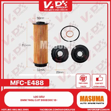 Lọc Dầu Bmw 740Li 3.0T B58B30C 18-