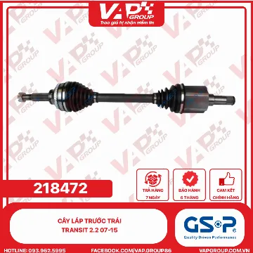 GSP Cây Láp Trước Trái TRANSIT 2.2 07-15