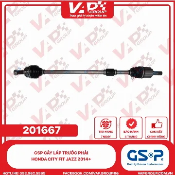 GSP Cây Láp Trước Phải Honda City Fit Jazz 2014+