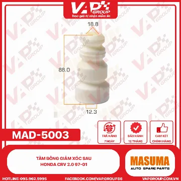 Tăm Bông Giảm Xóc Sau HONDA Crv 2.0 97-01