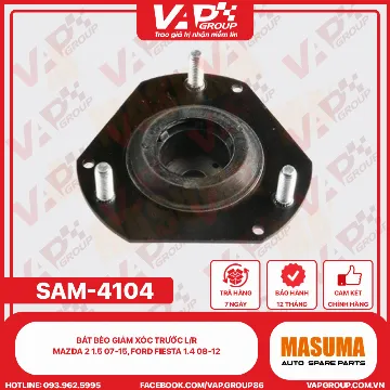 Bát Bèo Giảm Xóc Trước L/R Mazda 2 1.5 07-15, Ford Fiesta 1.4 08-12