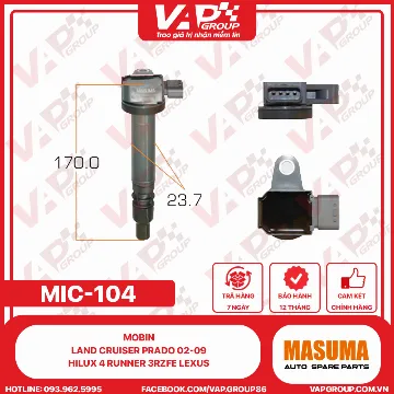Mobin Land Cruiser Prado 02-09 Hilux 4 Runner 3Rzfe Lexus