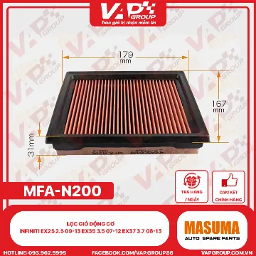 Lọc Gió Động Cơ Infiniti Ex25 2.5 09-13 Ex35 3.5 07-12 Ex37 3.7 08-13