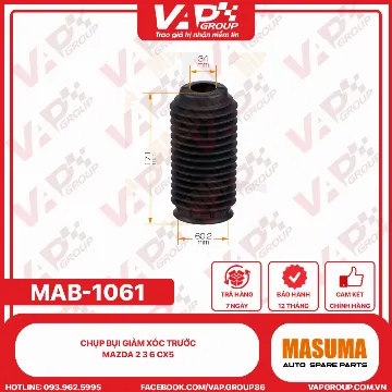 CHỤP BỤI GIẢM XÓC TRƯỚC MAZDA 2 3 6 CX5