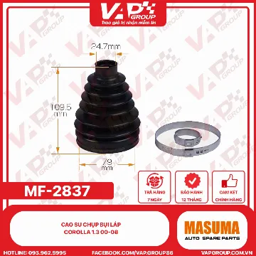 Cao Su Chụp Bụi Láp Corolla 1.3 00-08.