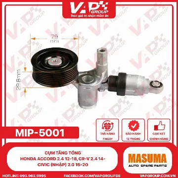 Cụm Tăng Tổng Honda Accord 2.4 12-18, Cr-V 2.4 14-, Civic (Nhập) 2.0 15-20