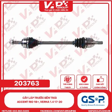 GSP Cây Láp Trước Bên Trái Accent Rio 18+, Verna 1.4 17-20