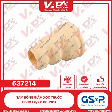GSP TĂM BÔNG GIẢM XÓC TRƯỚC CIVIC 1.8/2.0 06-2011