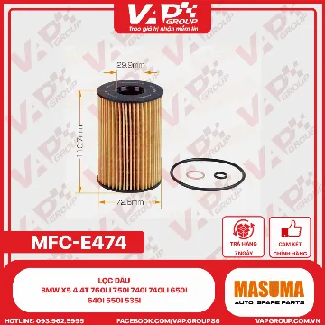 Lọc Dầu Bmw X5 4.4T 760Li 750I 740I 740Li 650I, 640I 550I 535I