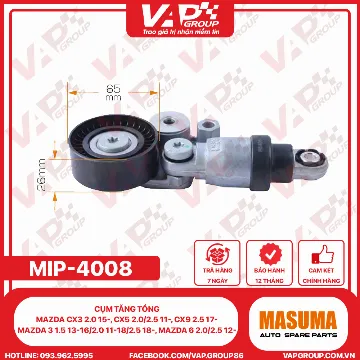 Cụm Tăng Tổng Mazda Cx3 2.0 15-, Cx5 2.0/2.5 11-, Cx9 2.5 17-, Mazda 3 1.5 13-16/2.0 11-18/2.5 18-, Mazda 6 2.0/2.5 12-