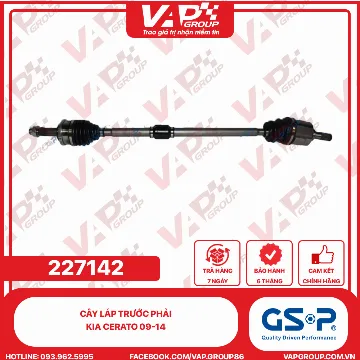 GSP Cây Láp Trước Phải Kia Cerato 09-14