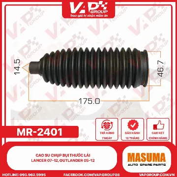 Cao Su Chụp Bụi Thước Lái Lancer 07-12, Outlander 05-12