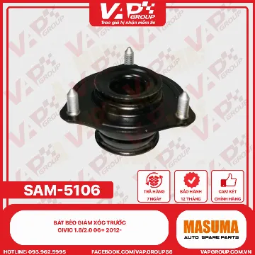 BÁT BÈO GIẢM XÓC TRƯỚC CIVIC 1.8/2.0 06+ 2012-