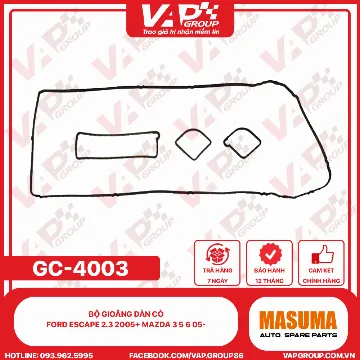Bộ Gioăng Dàn Cò Ford Escape 2.3 2005+ MAZDA 3 5 6 05-