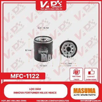 Lọc Dầu Innova Fortuner Hilux Hiace