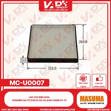 Lọc Gió Điều Hòa Mondeo 00-07, Fiesta 95-02, Explorer 03-10
