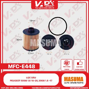 Lọc Dầu Peugeot 5008 1.6 16-20, 3008 1.6 -17