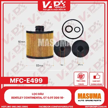 Lọc Dầu Bentley Continental Gt 6.0T Ddb 18-