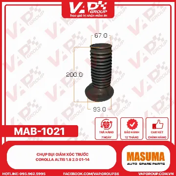Chụp Bụi Giảm Xóc Trước Corolla Altis 1.8 2.0 01-14