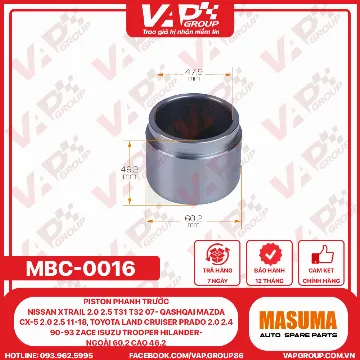 Piston phanh trước Xpander 1.5 17+ Ngoài 57 Cao 44.7