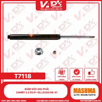 Giảm xóc Sau Phải Camry 2.2 5S 91-02, LS300 96-01