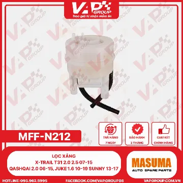 Lọc Xăng X-trail T31 2.0 2.5 07-15, Qashqai 2.0 06-15, Juke 1.6 10-19 Sunny 13-17