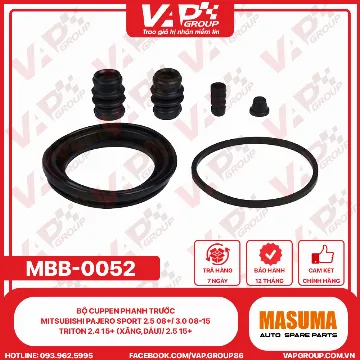 Bộ Cuppen Phanh Trước Mitsubishi Pajero sport 2.5 08+/ 3.0 08-15, Triton 2.4 15+ (xăng,dầu)/ 2.5 15+