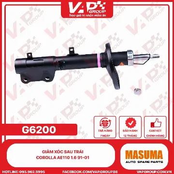 Giảm Xóc Sau trái Corolla AE110 1.6 91-01