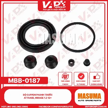 Bộ Cuppen phanh trước Attrage, Mirage 1.2 12+