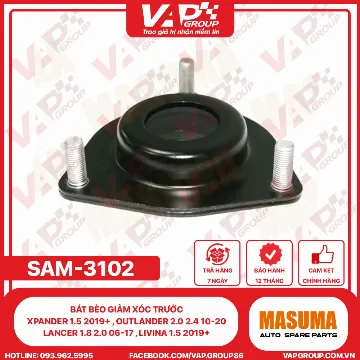 Bát bèo giảm xóc trước Xpander 1.5 2019+ , Outlander 2.0 2.4 10-20 , Lancer 1.8 2.0 06-17 , Livina 1.5 2019+