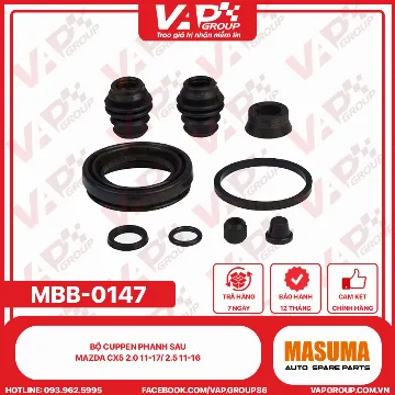 Bộ Cuppen Phanh Sau MAZDA CX5 2.0 11-17/ 2.5 11-16