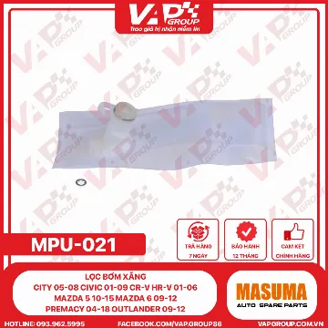 Lọc bơm xăng City 05-08 Civic 01-09 Cr-V Hr-V 01-06 Mazda 5 10-15 Mazda 6 09-12 PremAcy 04-18 Outlander 09-12