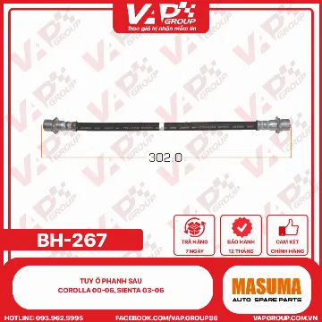 Tuy Ô Phanh Sau Corolla 00-06, Sienta 03-06