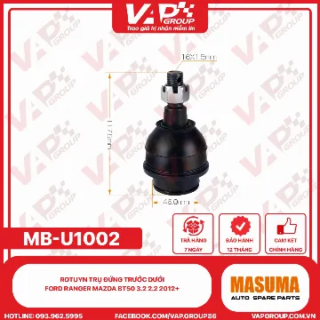 Rotuyn trụ đứng trước dưới FORD Ranger MAZDA BT50 3.2 2.2 2012+