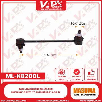 Rotuyn Cân Bằng Trước Trái Morning 1.0 1.2 11-17 , Hyundai I20 1.4 08-14