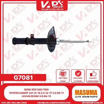 Giảm xóc sau trái Toyota Camry 2.0 13-18 2.5 12-17 3.5 06-11 Lexus ES350 3.5 06-12