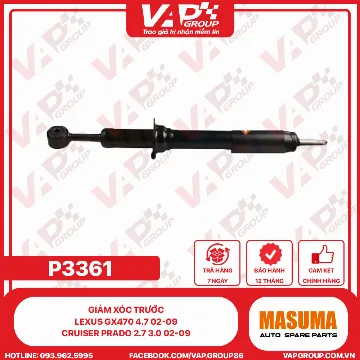 Giảm xóc Trước LEXUS GX470 4.7 02-09, Cruiser Prado 2.7 3.0 02-09