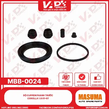 Bộ Cuppen Phanh Trước Corolla 1.8 01-07