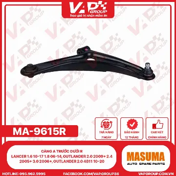 Càng A Trước Dưới R Lancer 1.6 10-17 1.8 06-14, Outlander 2.0 2009+ 2.4 2005+ 3.0 2006+, Outlander 2.0 4B11 10-20