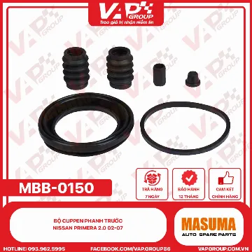Bộ Cuppen Phanh Trước Nissan Primera 2.0 02-07