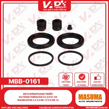Bộ Cuppen Phanh Trước Huyndai Terracan 2.5 2.9 01-04, Mazda Bt50 2.2 3.0 06-11/ 2.5 08-12