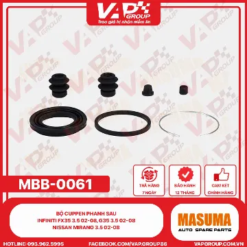 Bộ Cuppen Phanh Sau Infiniti Fx35 3.5 02-08, G35 3.5 02-08, Nissan Mirano 3.5 02-08