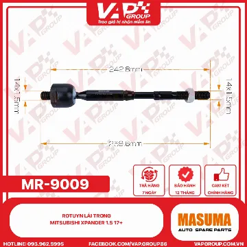 rotuyn lái trong Mitsubishi Xpander 1.5 17+
