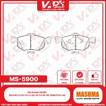 Má phanh trước Escape 2.0 00-03 2.3 03-09 3.0 00-06 Tribute 03-06