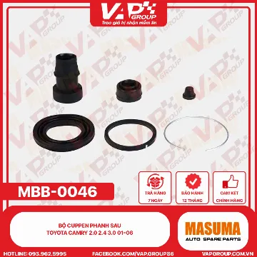 Bộ Cuppen Phanh Sau Toyota Camry 2.0 2.4 3.0 01-06